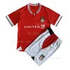 23/24 WreXHam LEE MULLIN Voetbalshirts FLETCHER PALMER DALBY Crysau pel Droed DAVIES JONGE Heren Kindertenues sokkensets 2024 Thuis Uit Derde Voetbalshirt Maillot Foot