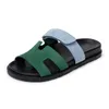 designer sandali donne slider pantofole di lusso marrone nero bianco vernice da donna all'aperto casa scarpe da ginnastica da spiaggia