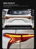 Lampa tylna dla Toyota Sienna LED Signal Tameilgight 2021-2023 Tylne działanie Hamurek Akcesoria samochodowe