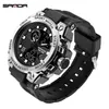 SANDA G Style hommes montre numérique THOCK montres de sport militaires étanche montre-bracelet électronique hommes horloge Relogio Masculino 739 X0280g