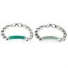 Bracelets Mens Gradient Bangle Unisex Designer Bracelets Silver Plate/Fill Jewelry Womens Classic Chain