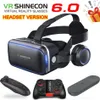 Original VR shinecon 6 0 Standard edition and headset version virtual reality VR glasses headset helmets Optional controller LJ200213S