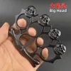 Thickened Designer Ghost Hand Buckle Tool Fist Cover Ring Tiger Finger Four Legal Travel JSII