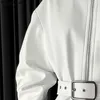 メンズジャケットインカントップ2024韓国スタイルファッションメンズジッパーデザインコートカジュアルストリートウェアルーズソリッドロングスリーブS-5XL