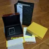 Коробка для часов, обновленная версия, оригинальная коробка, документы, подарочная деревянная коробка, желтые мужские часы, наручные часы, коробки275q