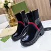 2024 Mode Martin Designer Bottes Femmes Chaussures Bottines Poche Noir Bootss Nylon Militaire Inspiré Combat logo petits chaussons