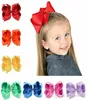 6 Polegada bebê menina arco boutique fita de gorgorão clipe hairbow grande bowknot acessórios para o cabelo decoração7101226