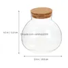 Vasen Desktop Micro-Landschaft Flasche Kleine Glas Dekorative Landsca Container Pflanze Terrarium DIY Drop Lieferung Hausgarten Dhqh6