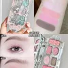 Flower Knows Swan Ballet Eyeshadow Matte Shimmer Chameleon Waterproof 6 Color Eye Shadow 240123