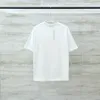 Erkekler artı tees Polos Tişörtleri Yuvarlak Boyun İşlenmiş ve Baskılı Polar Tarzı Yaz Giyim Sokak Pure Pamuk D222F