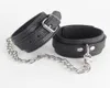 Handcuffs Sex Leather Wrist Cuffs Bondage Gear BDSM Toys Adult Adjustable Hand cuffs Femdom Sex Slave Fetish Bondage Restraints Pr9136535