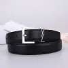 Ceinture Designer Mode Ceinture à boucle lisse Design rétro Ceintures de taille fine pour hommes Femmes Luxe Cuir véritable Largeur Ceintures réglables de haute qualité Boucle en Y