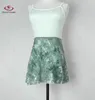 Stage Wear Tutu Ballet Green Vizzy Women Dancing Skirt Gymnastics Practice Adult Costume Lyric