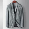 남자 정장 C1114 -Spring Suit Set Set Men Leisure 한국어 버전의 트렌디 슬림 -Fit High -End Small Coat