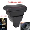 Interior Accessories Armrest Box For Nissan Kicks 2024 Car Arm Hand Rest Center Console Storage USB Retrofit Parts Accessory