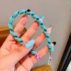 Hair Accessories Colorful Braid Rope Styling Plastic Braided Band Elastic DIY Hairpins Girls