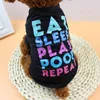 Hundkläder Pet Cat Clothes Tee Shirts Soft Breattable T-shirt Sweatshirt Professional Recovery Suit