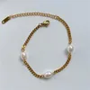 Link Bracelets Joolim High End PVD Plated Fashionable Cool Style Long Beads Bracelet Wholesale Drop Supplier