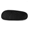 Slippers 2024 Summers Beach Styel For Men's Daily Outdoor Dress Solid Black White Hombre Casual SHoes Multi-Purpose Mules