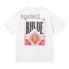 Rhude Mens T Shirts Designer Men Next Seasons Curagy Trend Pure Cotton短袖高品質の文字プリント衣料PL2U