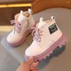 Boots Autumn Martin For Girls Early Winter Plush Fashion Ergonomics Soft-soled Spring Casual Shoes Kids