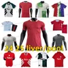 23 24 25 Jersey de football Diaz P Football M SALAH FIRMINO VIRGIL Joueur Fans Chemise Maillot De Foot Kit FC Survêtement Enfants Rétro 1993 95 96 2005 06 Accueil Troisième F