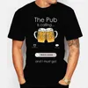 Camiseta masculina de verão fim de semana lazer sexta-feira cerveja manga curta casual solta