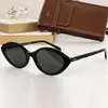 CAT EYE S264 SUNGLASSES ACETATE Fashion designer Lady oval sunglasses Acetate frame Letter signatures on temples Sexy women small frame sunglasses CL40264