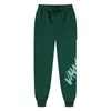 Pantalons pour hommes en pantalons de survêtement automne hiver polaire impression mode jeunesse tendance style coréen y2k sport pantalons de jogging femmes et hommes