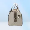 The Hacker Project Duffle Bag Graffiti Coated Canvas Medium Beige Big Capacity Designer Luxury Luggage Handle Bag 45CM5742594