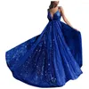 Casual Jurken Vrouwen Formele Bruidsmeisje Avondjurk Franse Temperament Party Prom Gown Lange Bruiloft Pailletten Cocktail-Jurk Vestido