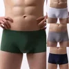 Onderbroeken Boxershorts Sexy U Convex Heren Zacht Super dun Lage taille om te slapen