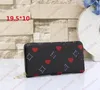 مصمم Zippy Zipper Wallet Long Wallets Presh Women Fashion Mashion Clutch Pu Leather Leather Lays Classical Letter Coin Proses Men Business Card Card