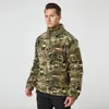 Hunting Jackets A621 Winter Russian Military ATFG Green Thermal Camouflage Warm Fleece Jacket Accesories