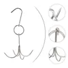 Kitchen Storage Hook Up Home Meat Hooks Bacon Useful Barbecue Hanging For Grill Stainless Steel Roast Lamb