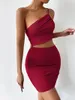 Casual Dresses Fashion Woman Spring Summer Sexy Low Cut Slip Dress Office Lady Clothes Nightclub Wrap Hip Mini Skirt Girl Gift Dr141