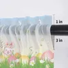 Tenda Fiore Uovo Erba Cartone animato Pasqua Tende da cucina Tulle Sheer Breve Soggiorno Decorazioni per la casa Tende in voile