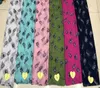 2018 Nieuwe Mode Schattige Konijn Print Sjaal Vrouwen Konijn Animal Print Wrap Sjaals Sjaal Hijab 6 Kleur Hele 10 stuksLOT 8465018