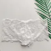 Underpants Sexy Mens Sheer Lace Floral Boxer Briefs Breathable Transparent See-Through Shorts Underwear Lingerie Sissy Panties