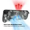 ZK20 Steam Deck Back Cover med standprotective CaseSteam Deck Case Replacement Caseshock Proof Heat and Dust Protection