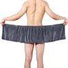 Serviette de bain pour hommes, pantalon court, molleton de corail doux, Super absorbant, natation, livraison directe