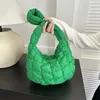 Sacs de soirée Sac fourre-tout pour femmes Sac plissé sous les bras épaule bandoulière femmes petit fourre-tout matelassé nuage hiver sac à main