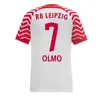 23/24 RB Openda Leipzigs On Fire Soccer Jerseys 2024 Sesko RBL FOOTBALL Shirts Olmo Xavi Poulsen Baumgartner Raum Laimer Men Kids Kits 3rd Bule Vest Jersey