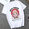 T-shirts pour femmes Spy X Family Anya Top Femmes Harajuku Designer Funny Shirt Girl Y2k Vêtements graphiques