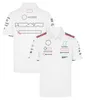 F1T-shirt combinaison de course édition équipe 2024 combinaison de course T-shirt à manches courtes édition équipe d'usine T-shirt de travail en équipe col rond modèle personnalisé à manches courtes