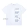 Märke Rhude Ins Hot 24SS Men T Shirts Luxury T skateboard Designer T-shirt Kvinnor Casual Good Summer Clothing Street US Size STLH 4Y7X 4Y7X