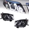 Ensemble de phares pour Toyota Prado 2010 – 2013, phares LED, feux de jour, lentille LED, Signal lumineux