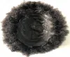 Super full tunn hud afro toupee svart hår obearbetat brasilianskt mänskligt hår afro kinky curl full pu toupee för svarta män 5776044