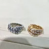 2Twist Ring Anillo Ring Serpentii Jewelry 3 Styles Ring 12 Style Jewelry Band Ring 18K Gold Plate Luxury Jewlry Sizer 6 7 8 9 Lover Jewelry Ring Lover Rings Set gåva gåva