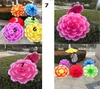 70cm Retro Çin Şakayık Çiçek Şemsiye Proplar Dans Performans Düğün Pograph Fantezi Elbise 80cm 90cm 100cm 110cm3665911